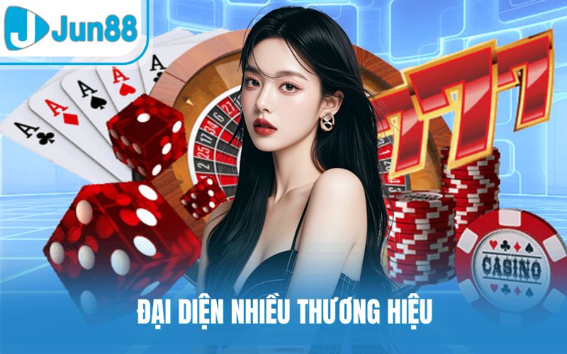 Đại diện nhiều thương hiệu