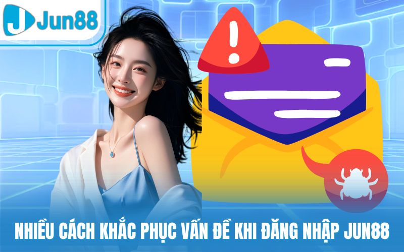Nhiều cách khắc phục vấn đề khi đăng nhập Jun88