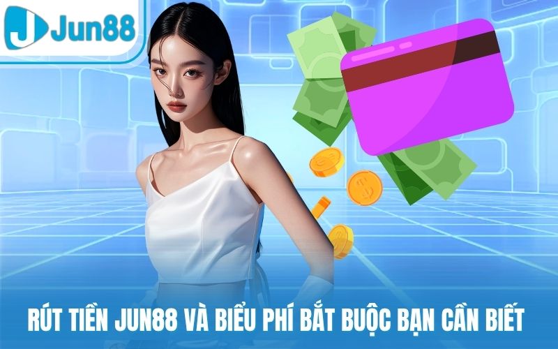 Rút tiền Jun88 và biểu phí bắt buộc bạn cần biết