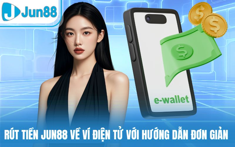 Rút tiền Jun88 về ví điện tử với hướng dẫn đơn giản